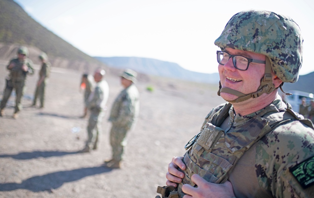 N34 Security Department at Camp Lemonnier conducts live-fire exercise at Djibouti Range Complex