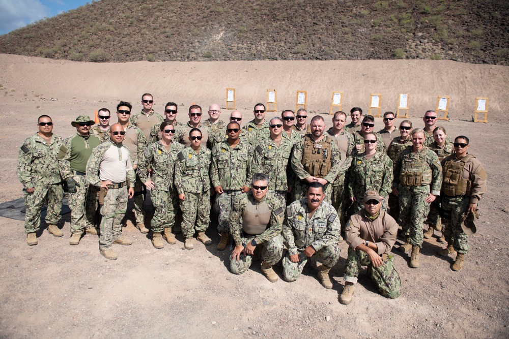N34 Security Department at Camp Lemonnier conducts live-fire exercise at Djibouti Range Complex