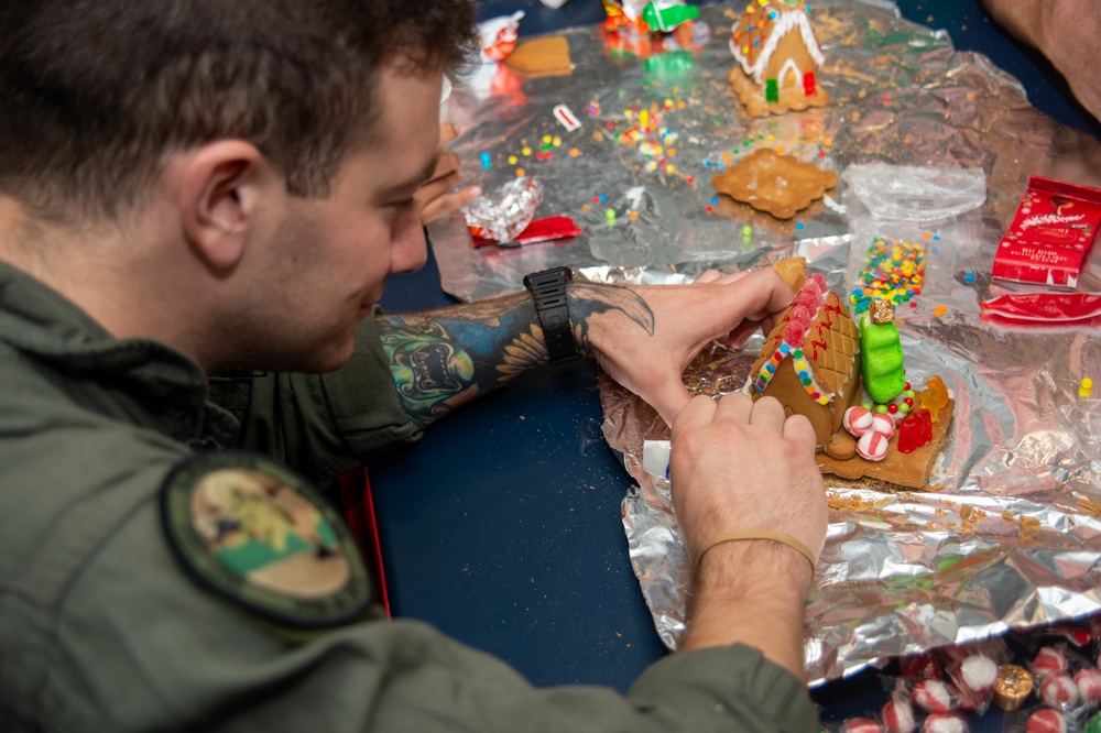 Jason Dunham is operating as part of the Harry S. Truman Carrier Strike Group and is on a scheduled deployment in the U.S. Sixth Fleet area of operations in support of naval operations to maintain maritime security.