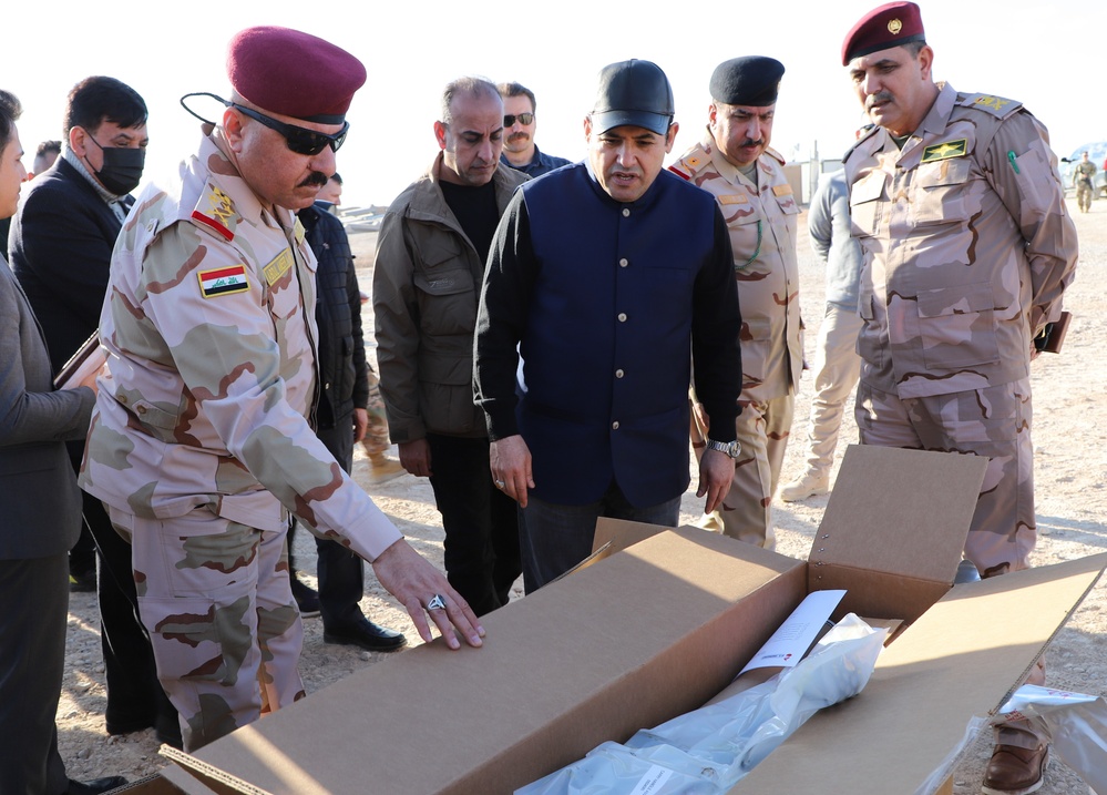 Iraqi delegation takes a first-hand look at new advise, assist, enable Mission