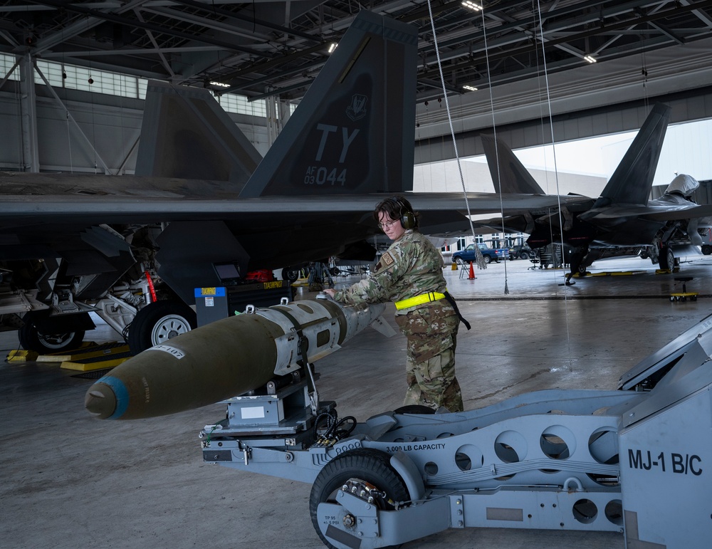 Raptor weapons crews battle in quarterly competition