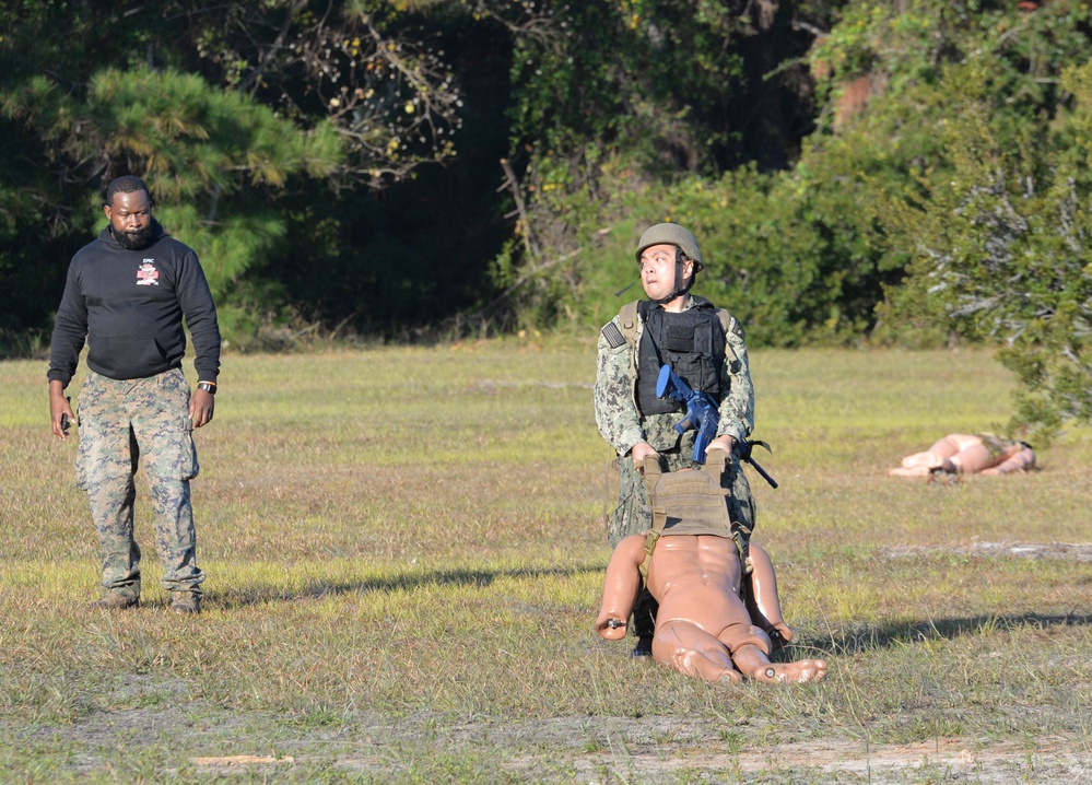 Navy Medicine Readiness and Training Command Jacksonville Tactical Combat Casualty Care course