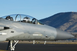 Team Kingsley spouses taxi out during familiarization event