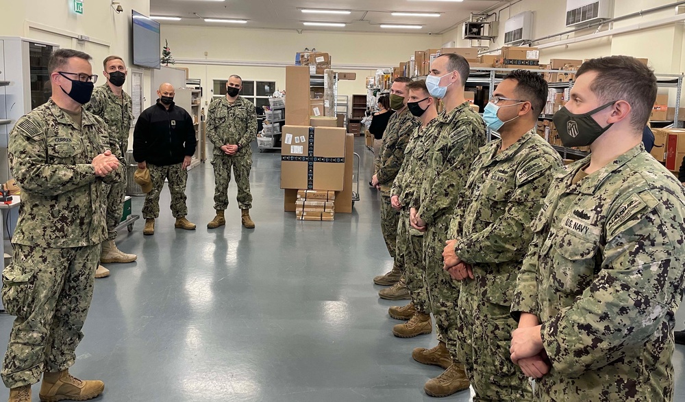 NAVSUP postal workers recognized in Italy