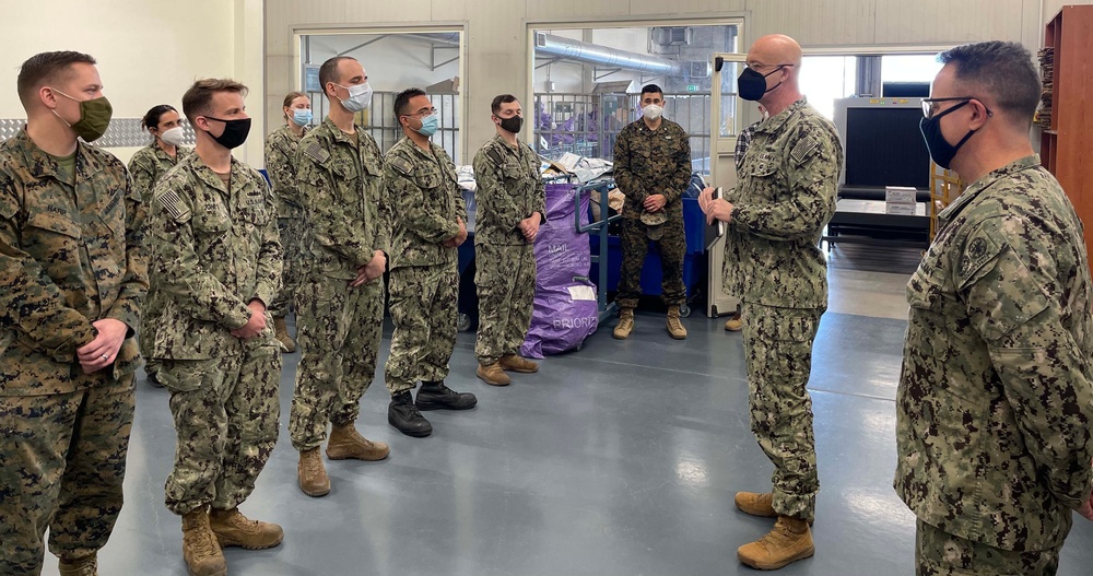 NAVSUP postal workers recognized in Italy
