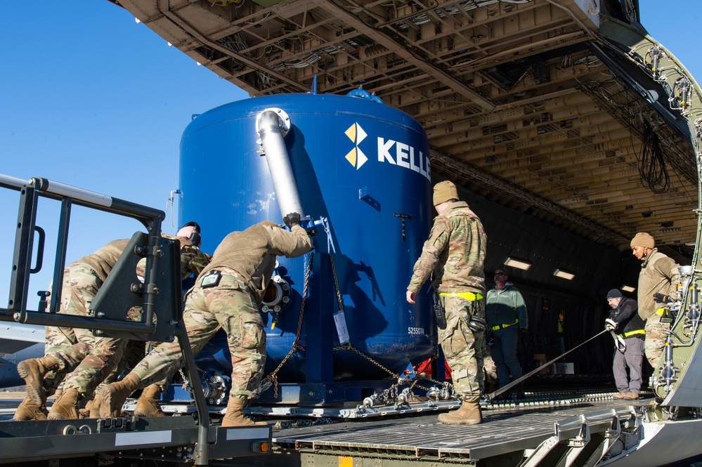 Dover AFB delivers water filtration to JBPHH