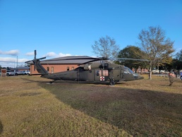 The Only Black Hawk Medevac Helicopter Display in the Department of Defense