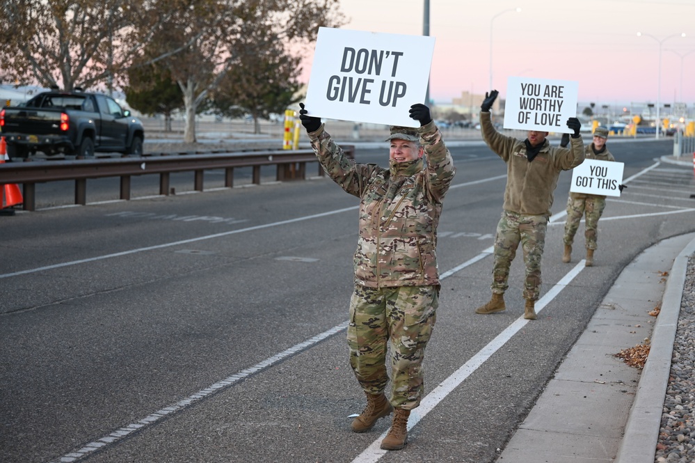 Team Kirtland Leaders encourage positivity