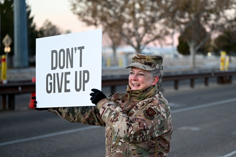 Team Kirtland Leaders encourage positivity