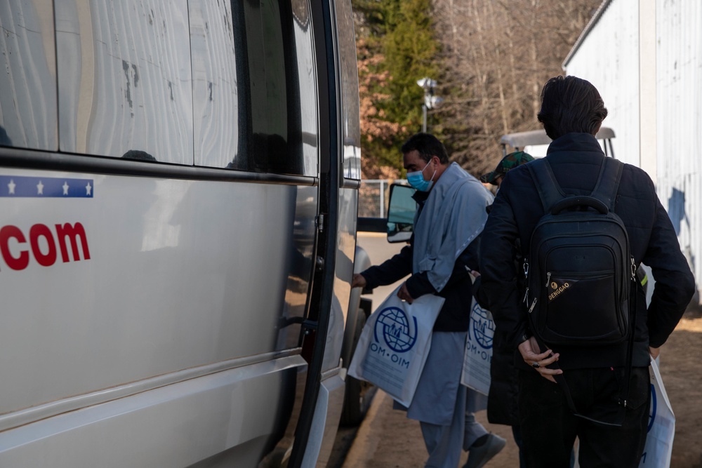 Final Afghan guests depart Task Force Quantico