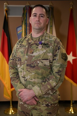 Delayed but not denied: Officer receives Purple Heart following a traumatic brain injury