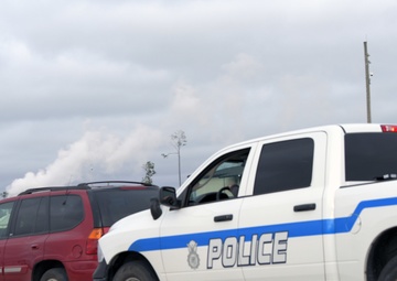 Security forces, local law enforcement partner for police pursuit training