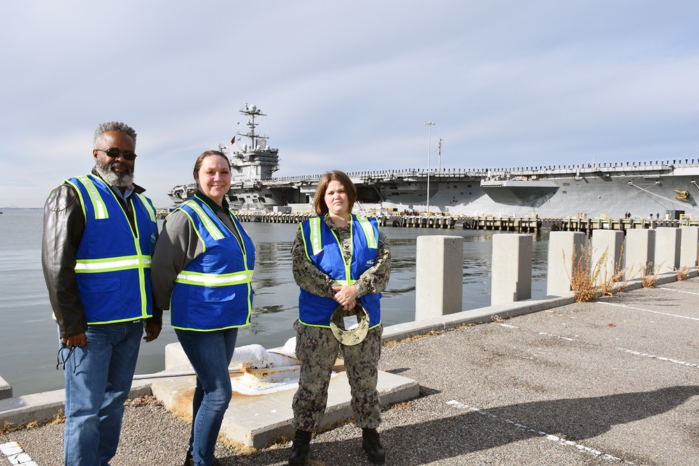 NAVSUP FLC Norfolk Supports Harry S. Truman Carrier Strike Group Deployment