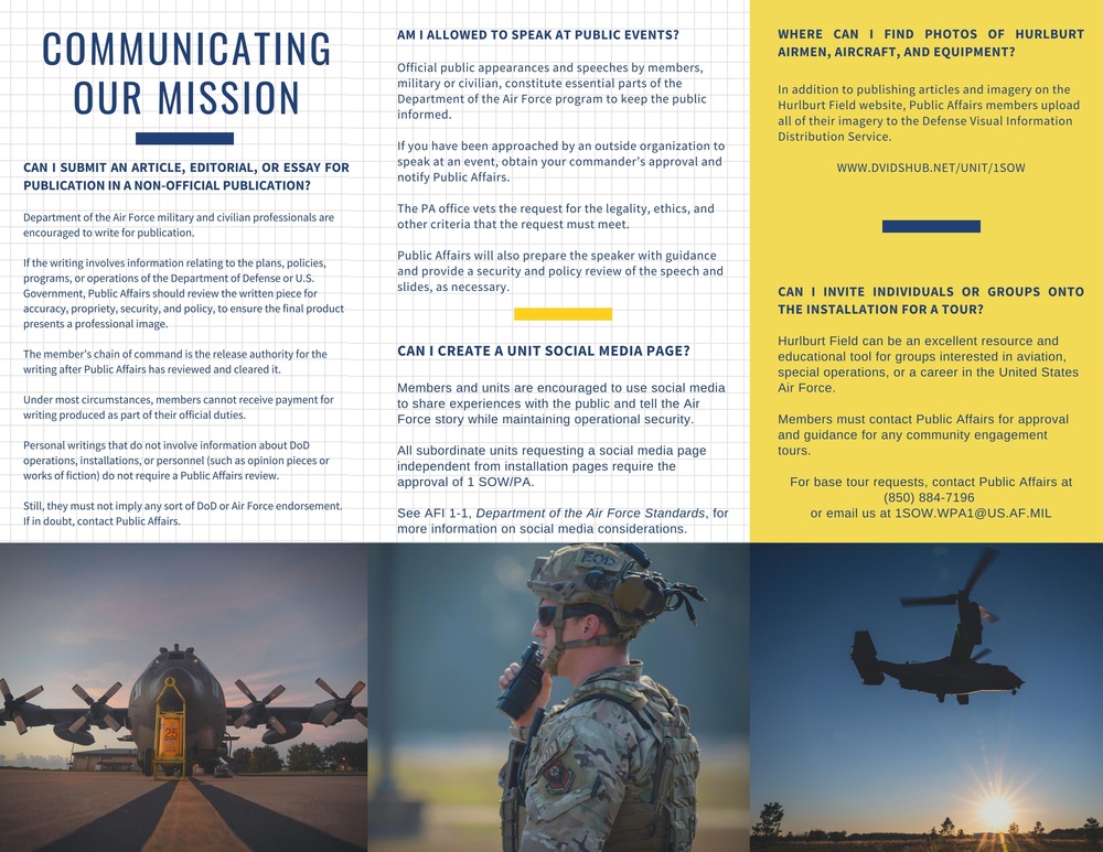 Hurlburt Field Newcomer's Pamphlet