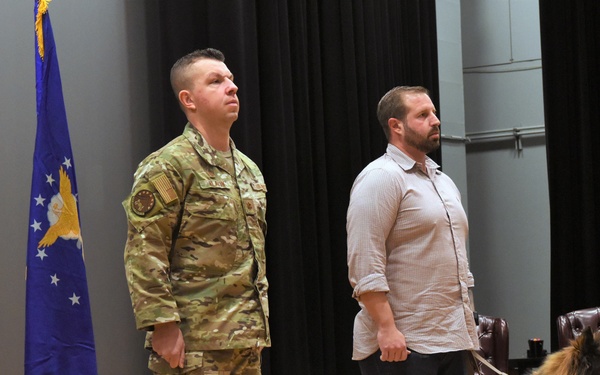 Dyess AFB K-9 War Hero Retires