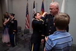 Army Guard husband, wife promoted to chief warrant officer 5 together