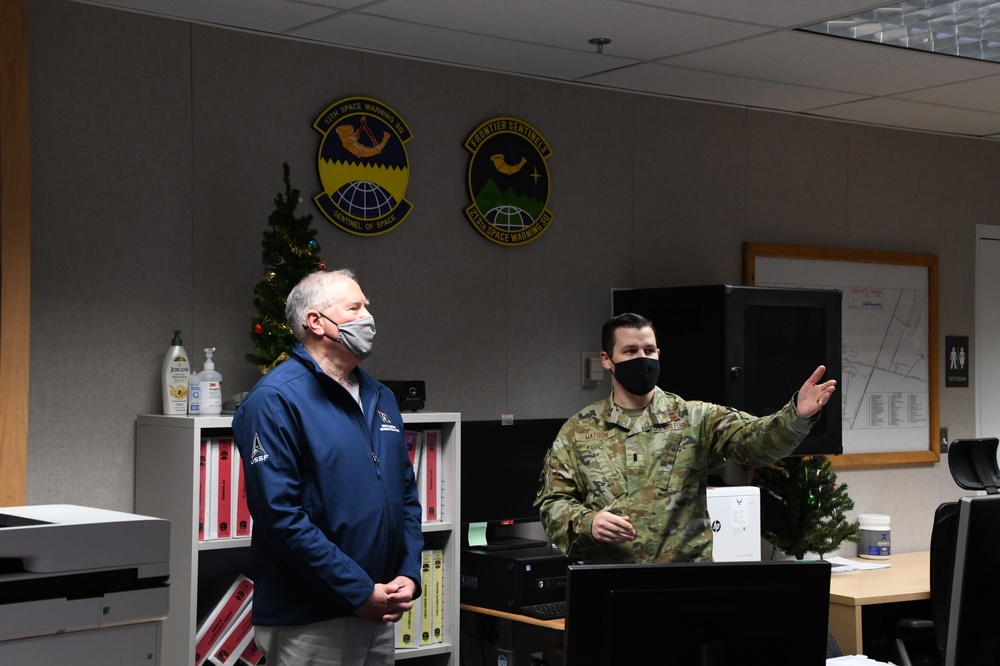 SecAF Frank Kendall visits Clear Space Force Station Alaska