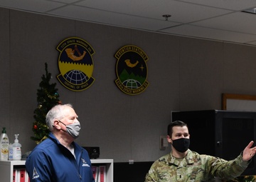 SecAF Frank Kendall visits Clear Space Force Station Alaska