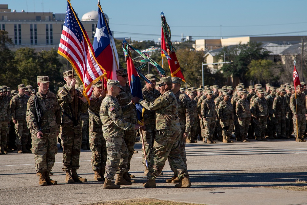 72d Infantry Brigade Combat Team Change of Command and Responsibility Ceremonies