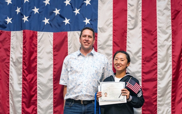 Military Family Readiness Center helps DoD members become US citizens