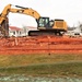 Building destruction in 1600 block at Fort McCoy makes way for future construction