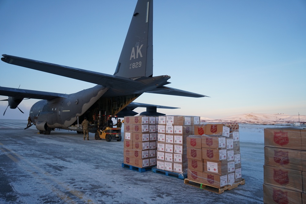 Alaska National Guard delivers holiday gifts to remote villages for 66th year