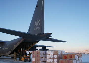 Alaska National Guard delivers holiday gifts to remote villages for 66th year