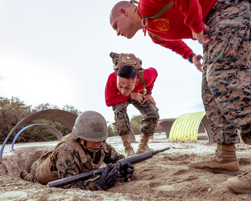 Charlie Company Pugil Sticks III and Bayonet Assault Course