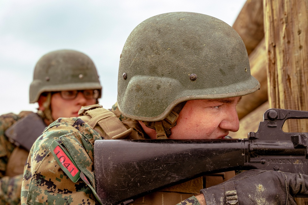 Charlie Company Pugil Sticks III and Bayonet Assault Course