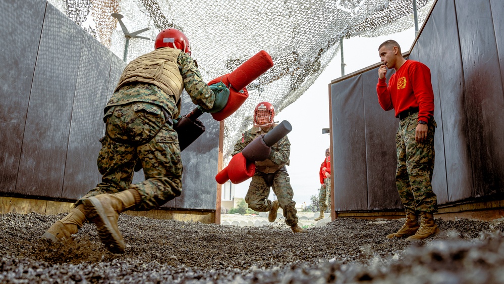 Charlie Company Pugil Sticks III and Bayonet Assault Course