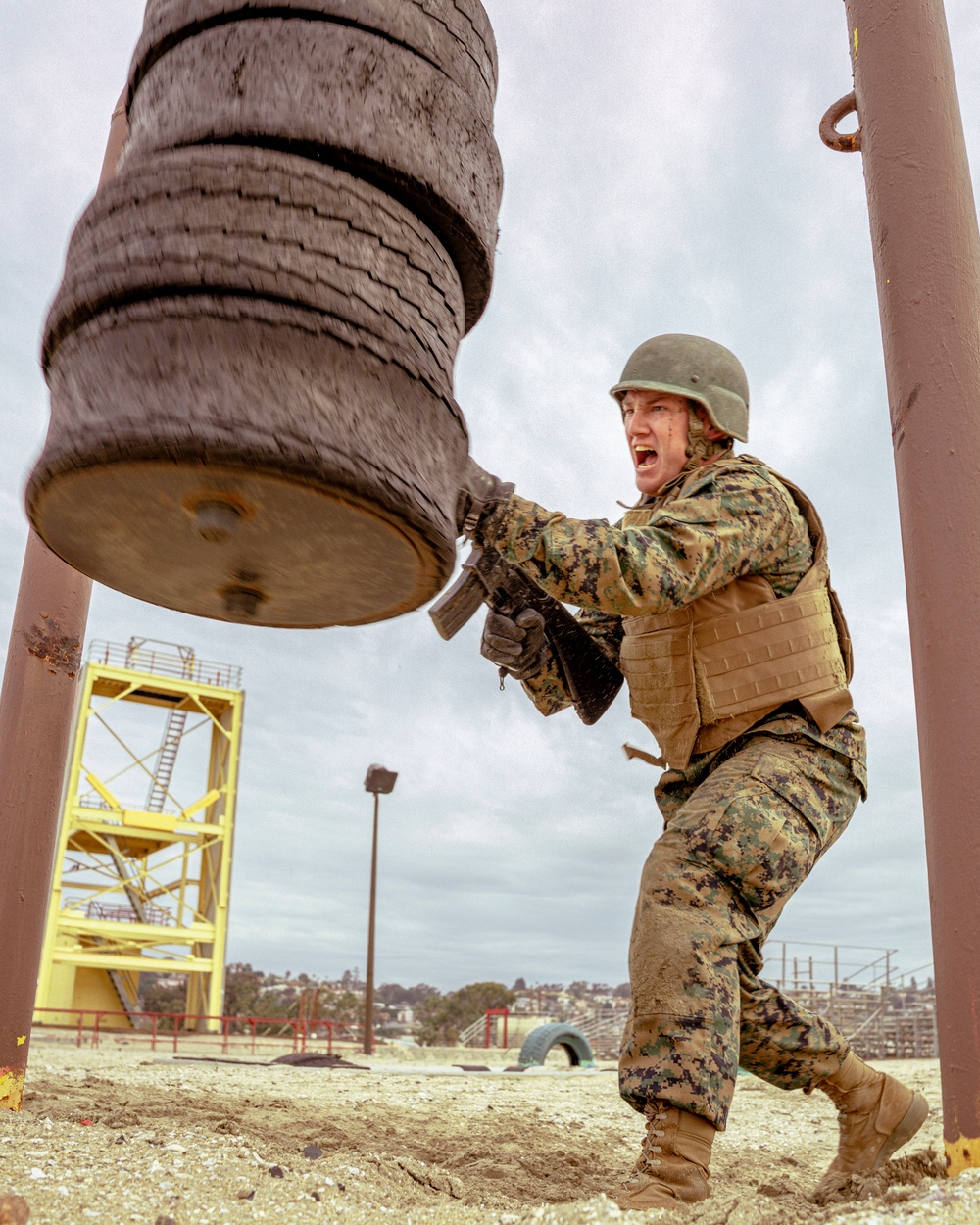 Charlie Company Pugil Sticks III and Bayonet Assault Course