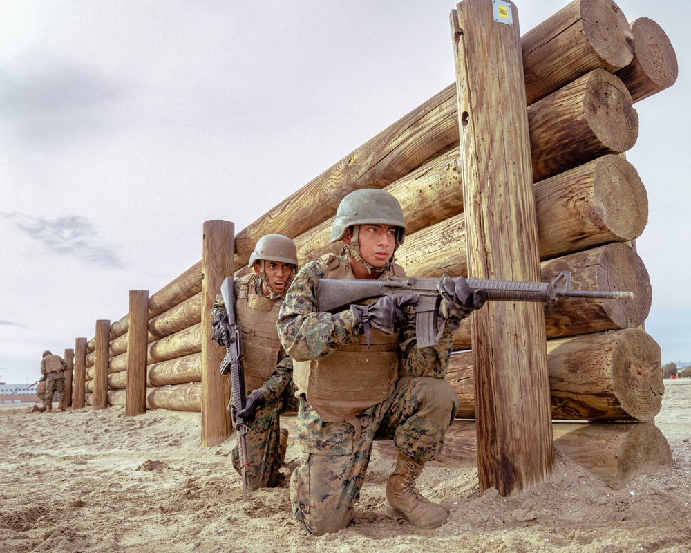 Charlie Company Pugil Sticks III and Bayonet Assault Course