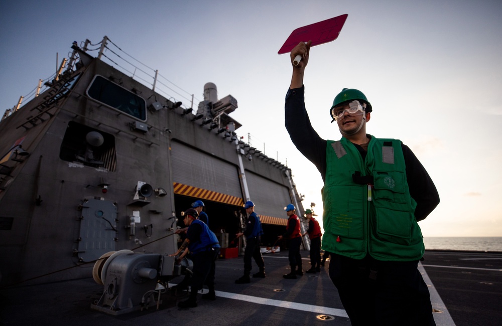 USS Tulsa Replenishment-at-Sea