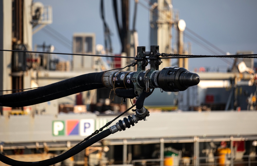 USS Tulsa Replenishment-at-Sea