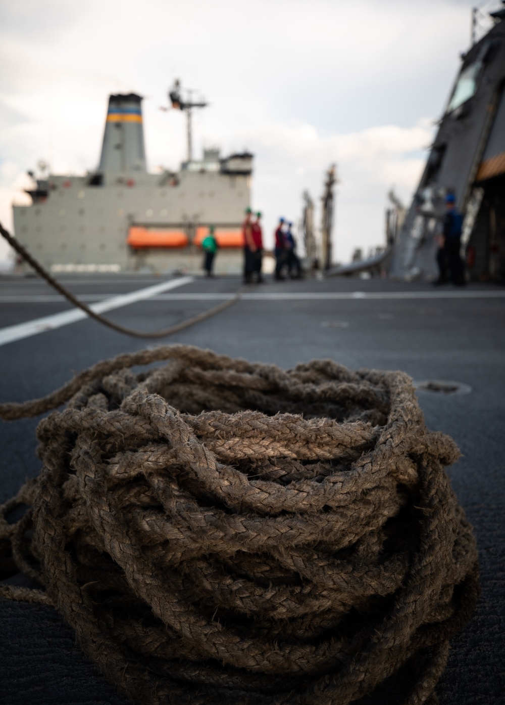 USS Tulsa Replenishment-at-Sea