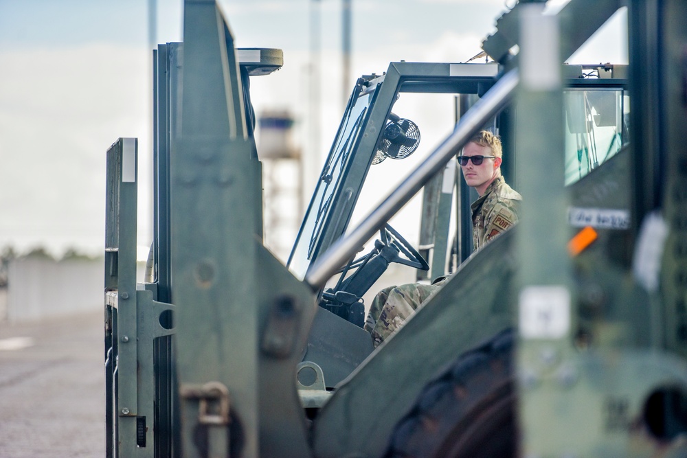 647th Logistics Readiness Squadron support water recovery efforts on Oahu