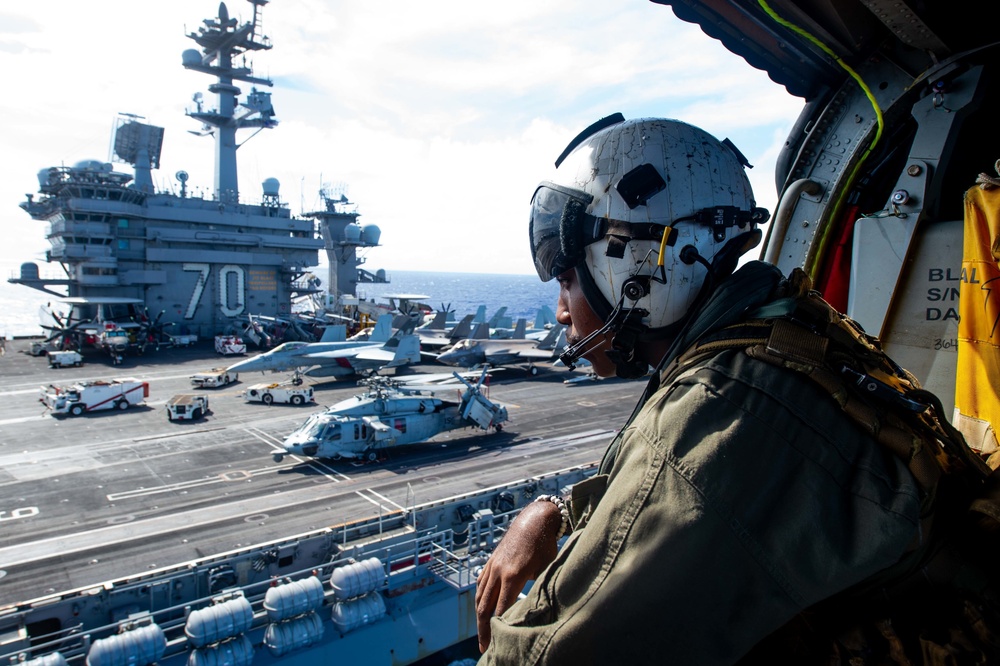 USS Carl Vinson (CVN 70) Prepares for Port Visit to Guam