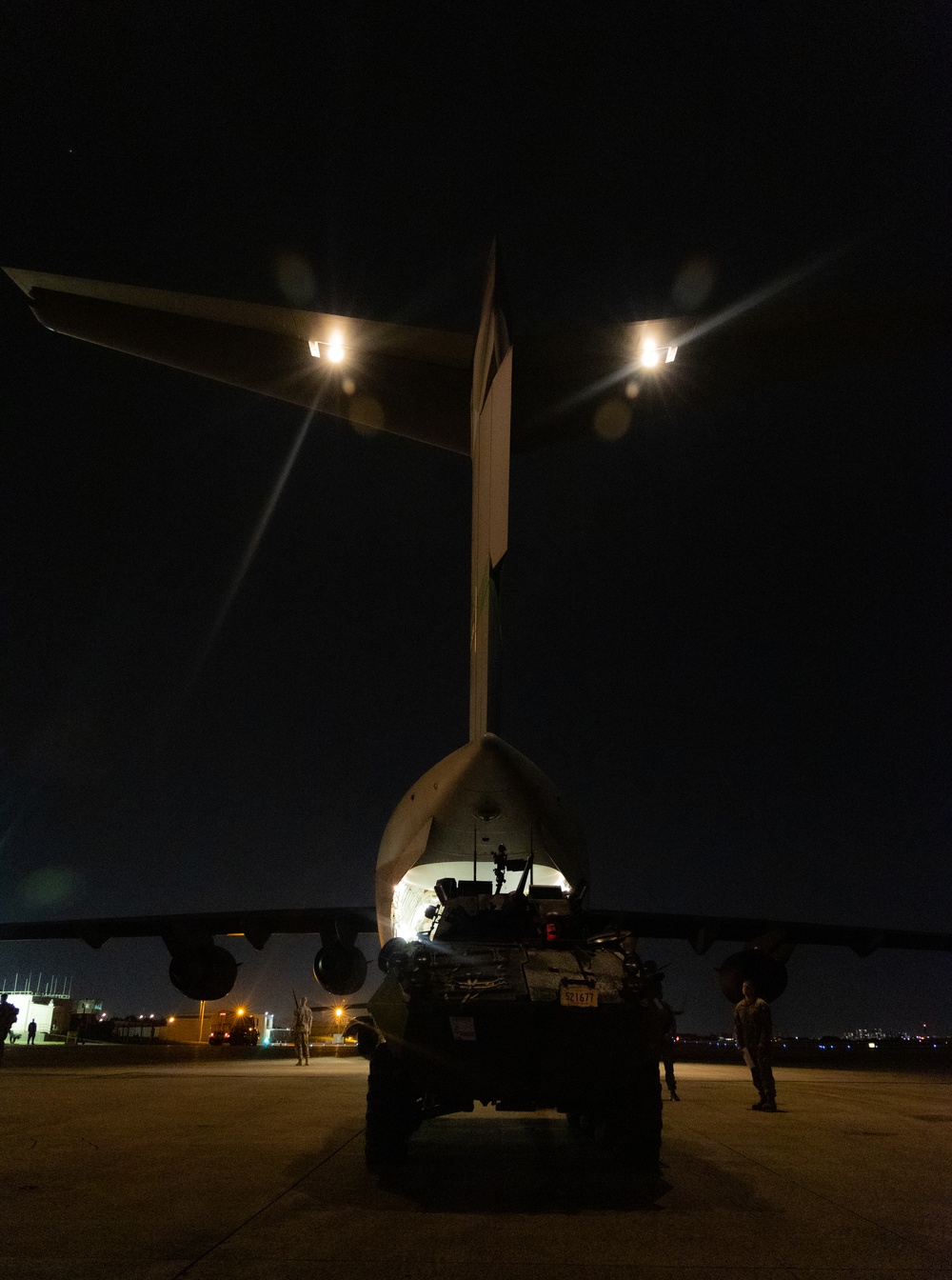 U.S. Marines conduct exercise Iron Sky