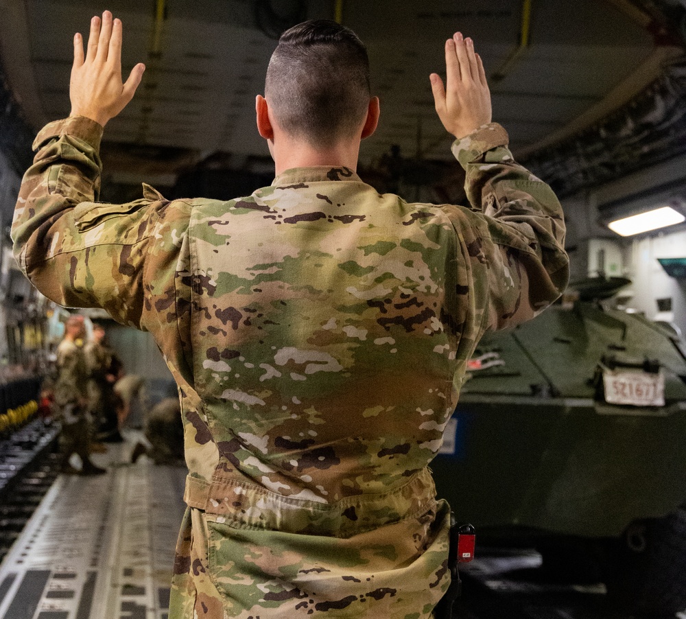 U.S. Marines conduct exercise Iron Sky