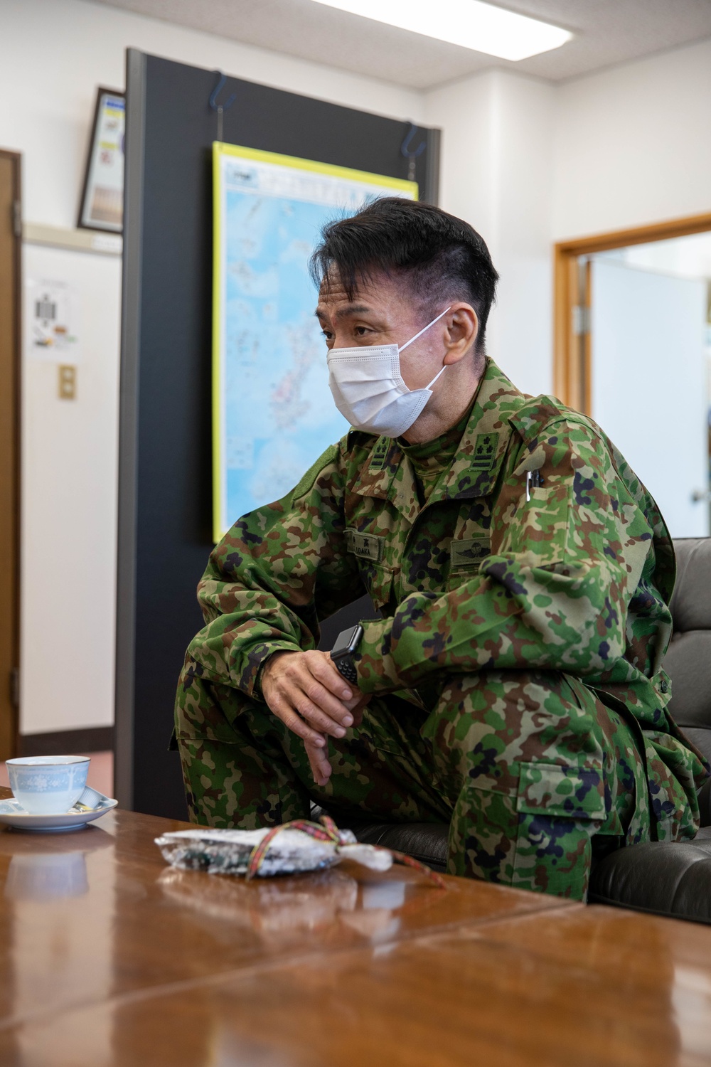 CLR-37 conducts capabilities exchange brief JGSDF 15th Logistics Support Unit