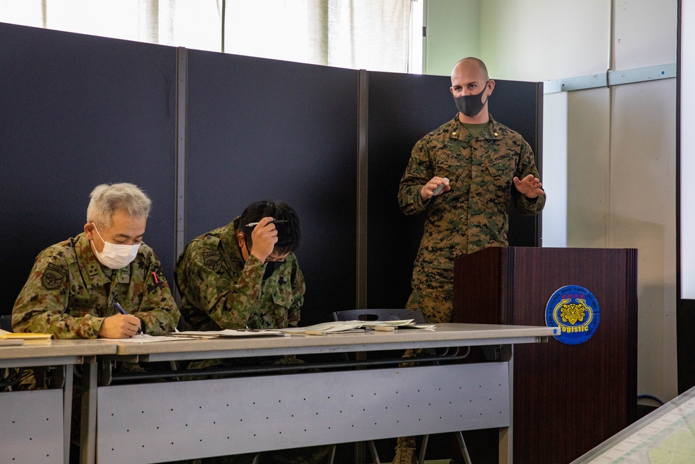 CLR-37 conducts capabilities exchange brief JGSDF 15th Logistics Support Unit