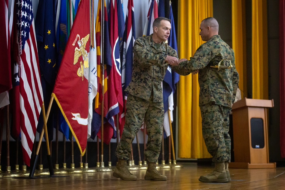 3d Marine Division appointment ceremony