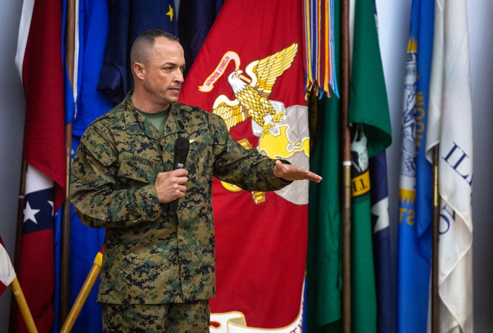 3d Marine Division appointment ceremony