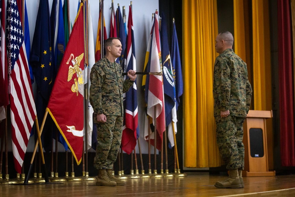 3d Marine Division appointment ceremony