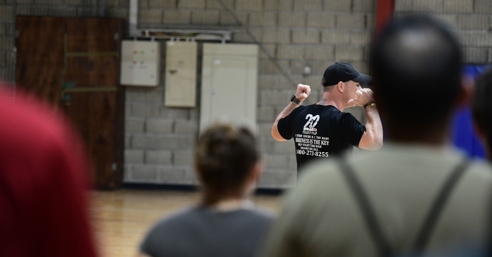 Al Udeid Air Base Suicide Awareness Challenge