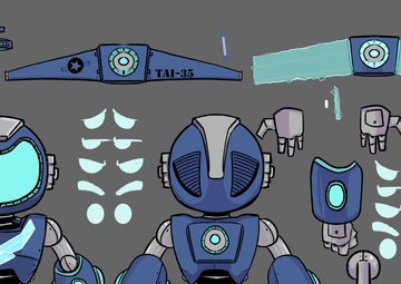 Orthographic for TAI-35 Character