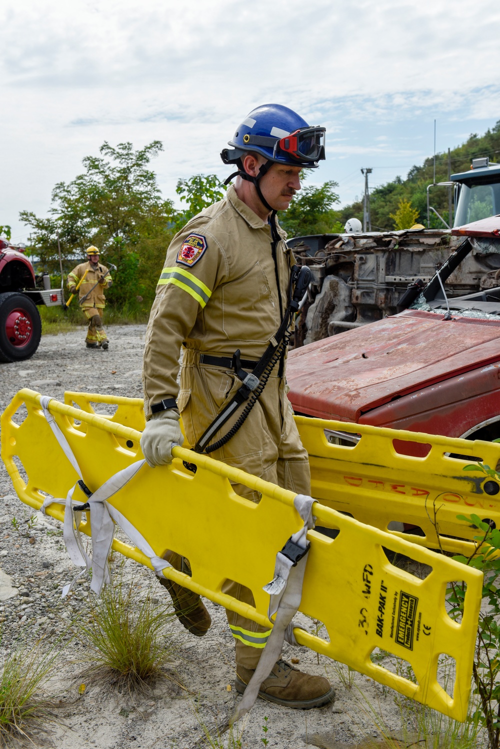 Firefighters Train to Save Lives During Vigilant Guard 2021