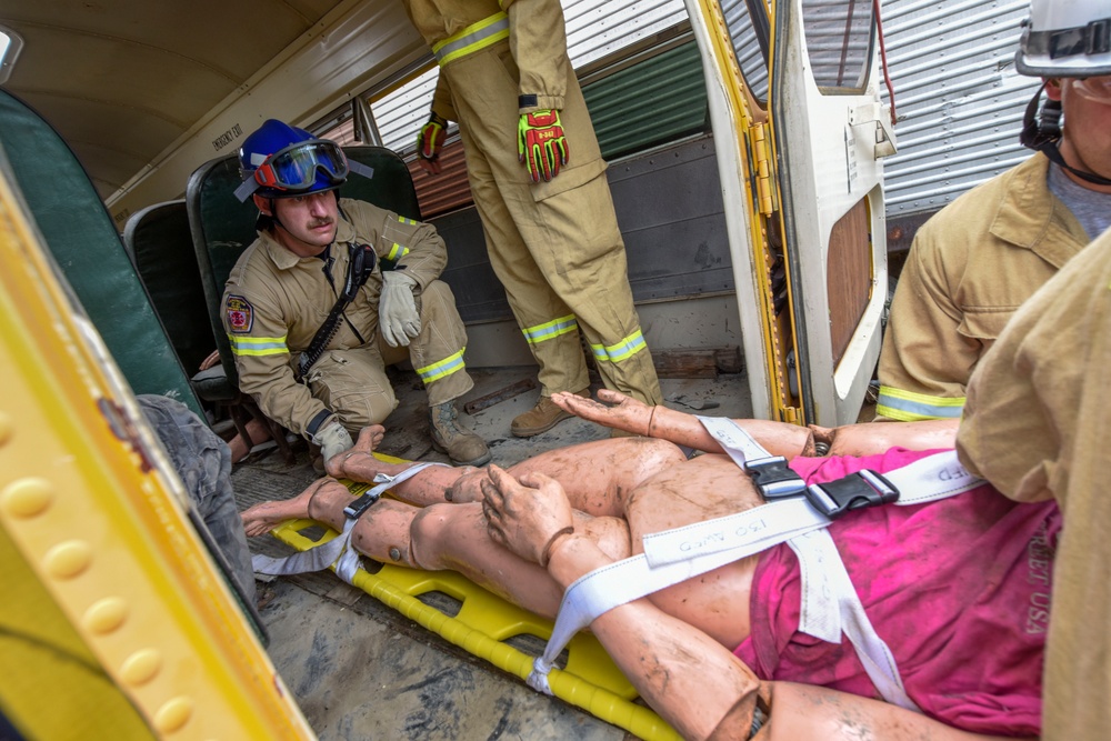 Firefighters Train to Save Lives During Vigilant Guard 2021
