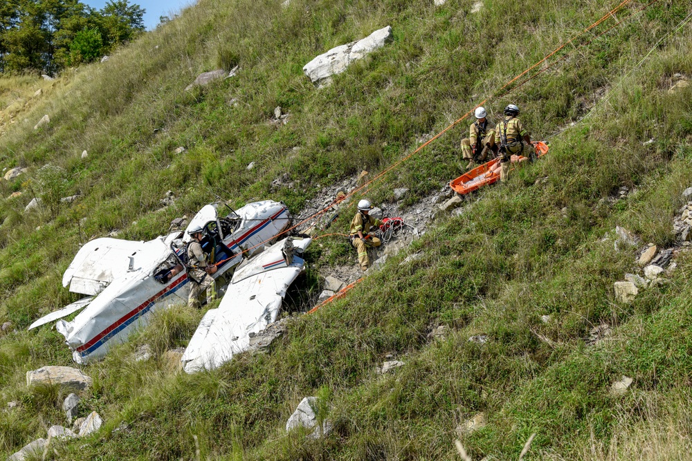 Firefighters Train to Save Lives During Vigilant Guard 2021