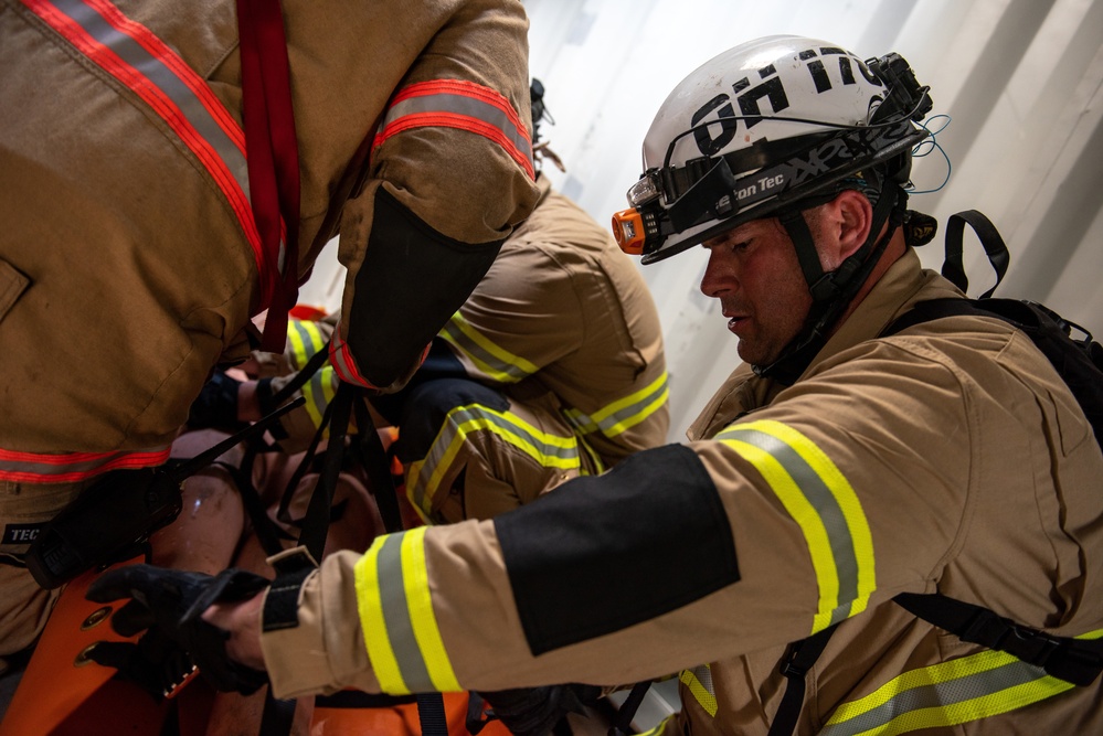 Firefighters Train to Save Lives During Vigilant Guard 2021